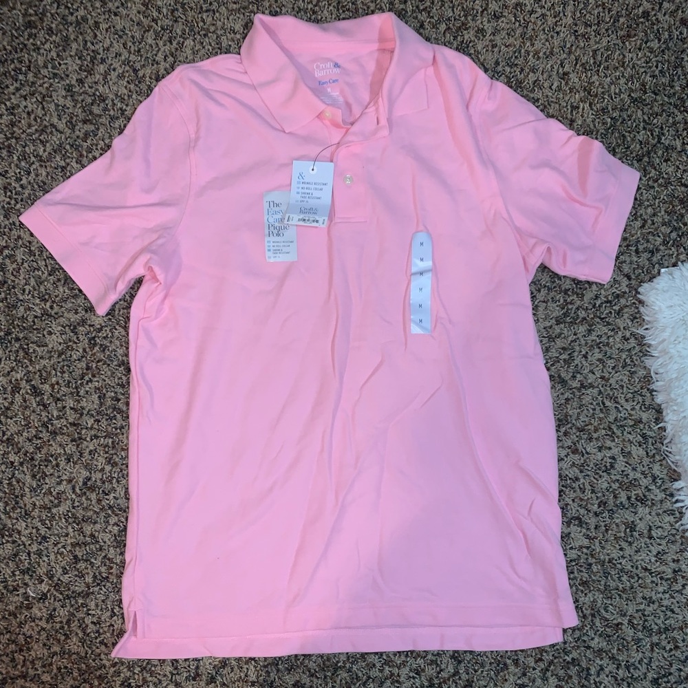 Pink polo